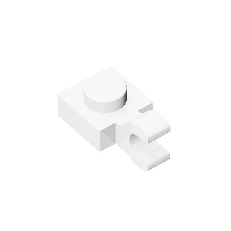 Gobricks GDS-813 1x1 Plate with Vertical Holder | Compatible with Lego 6019 and 612 additional angle