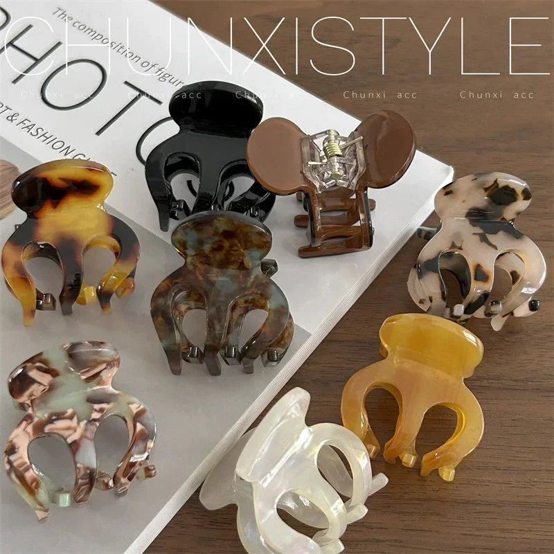 3cm Mini Hair Clip Korean Style Fashion Cute ClawFor Fringe Kids Girls Bobby Pins f additional angle
