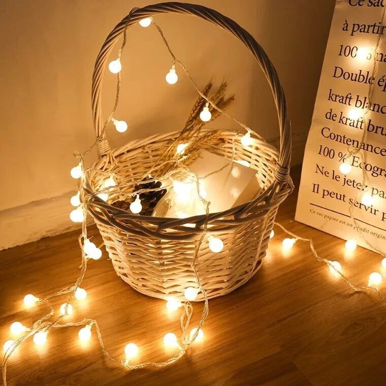 LED String Lights Garland Lights Outdoor Lamp Wedding Garden Fairy Lights alternate view