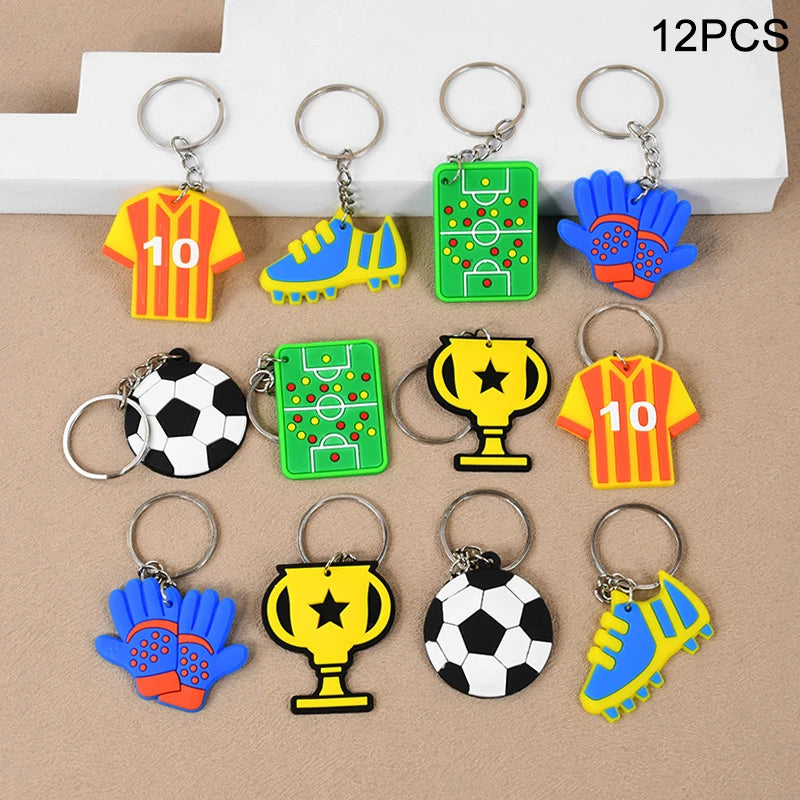 Soccer Party Bracelets Keychain Pin Ball Maze Game Toys Football Theme Kids Birthday alternate view