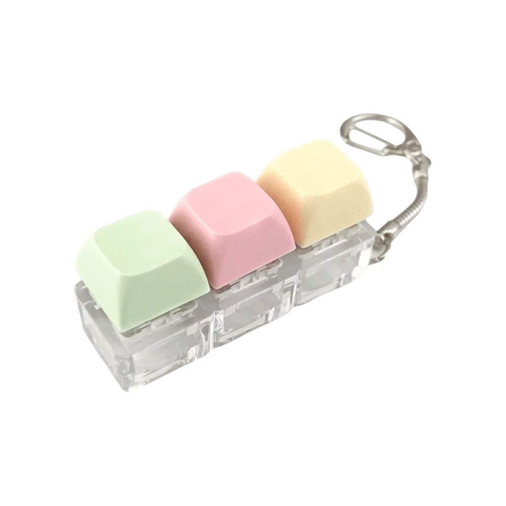 Finger Keyboard Push Pop Game | Stress Relief Desk Toy alternate view