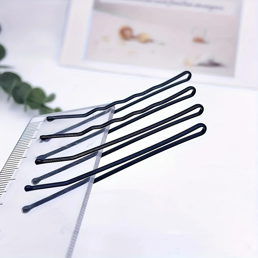 Solid Color Hair Bobby Pins Broken Hair Finishing Clips Bangs Clips Hair Styling Acce lifestyle view