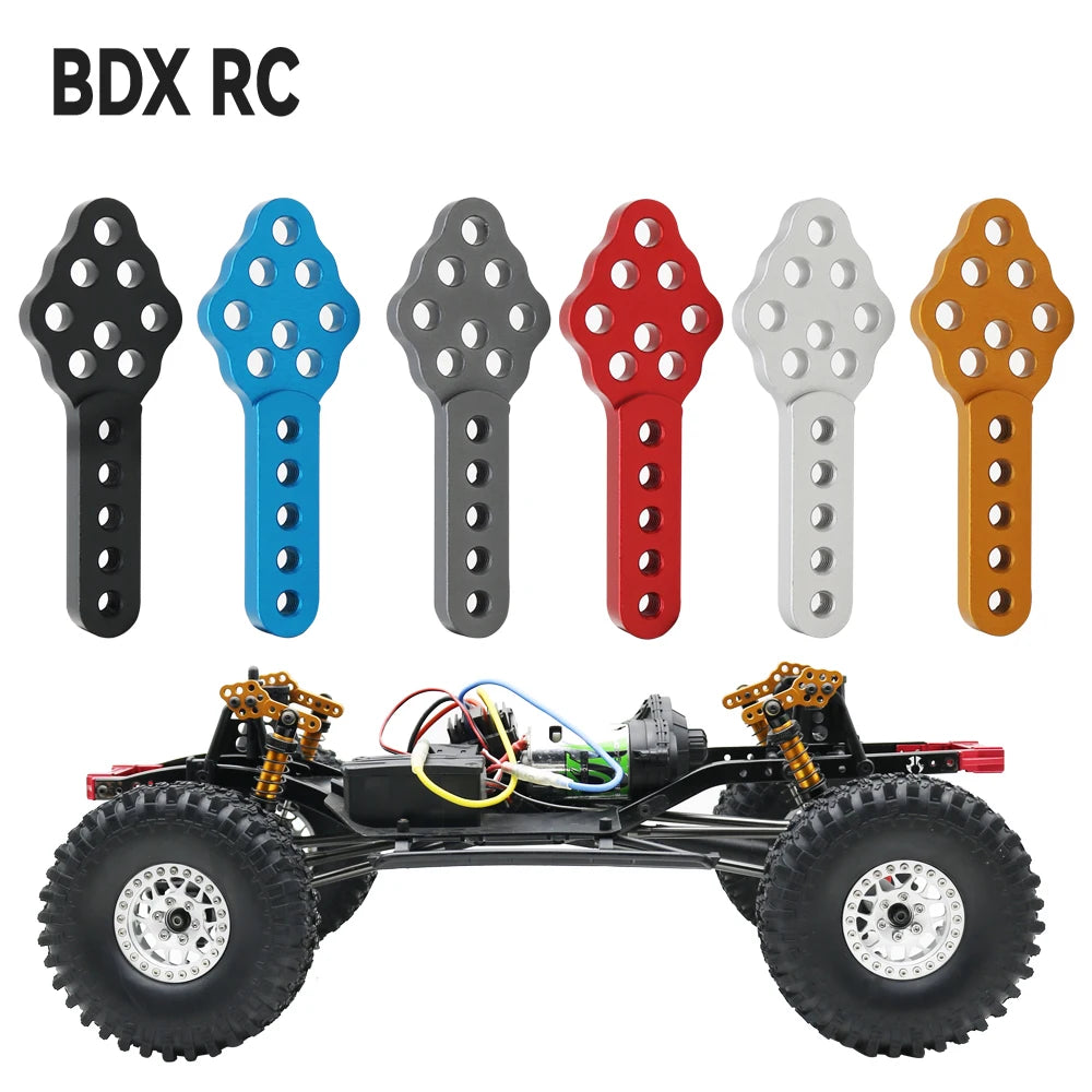 Aluminium Metal Shock Absorber Mount Adjust Height Angle Stand for 1/10 RC Crawler Axial SCX10 90046