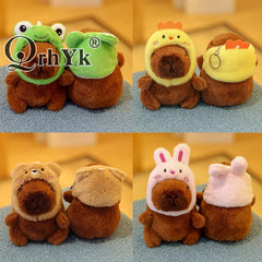 Capybara Plush Keychain | Cartoon Bag Pendant and Car Keyring alternate view