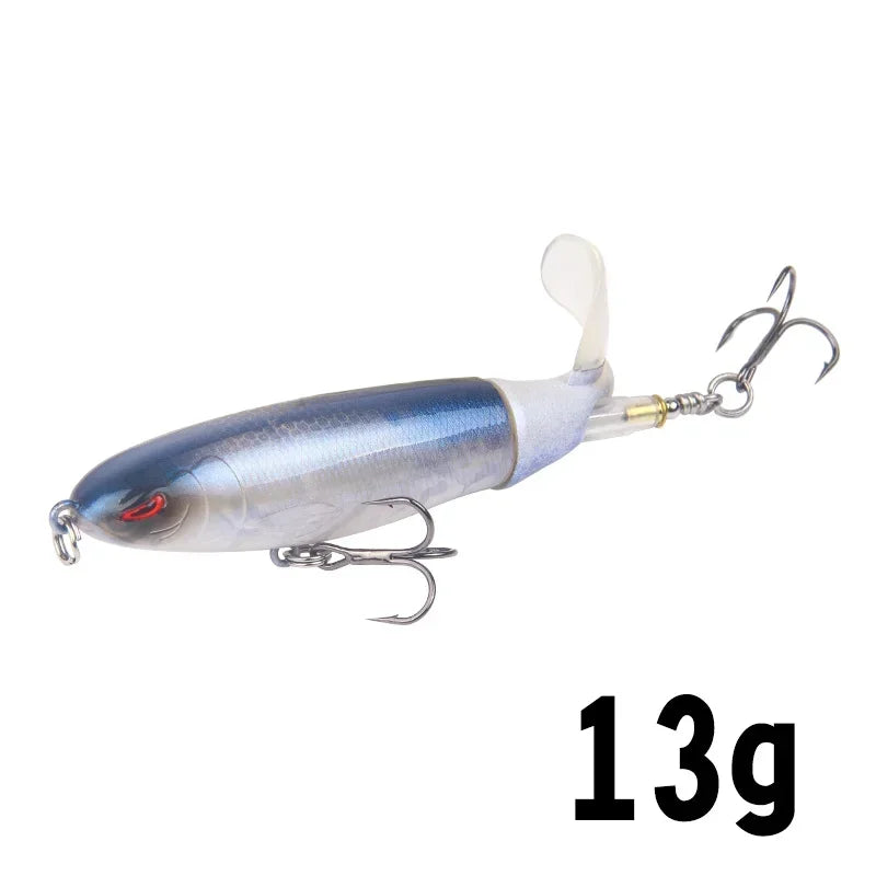1 Pcs 10cm/14cm Topwater Fishing Lure Whopper Popper Artificial Bait Hard Plopper Sof alternate view