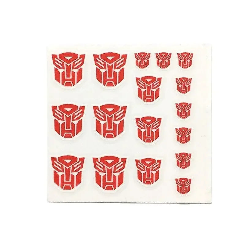 17 45Pcs/Sheet 3D Pressure Sign Stickers | Red Purple Children's Stationery Decals close-up view