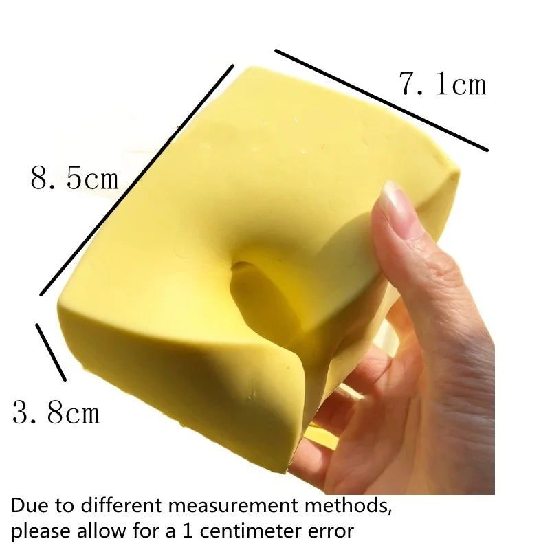 Squishy Soft Milk Brick Squeeze Toy | Slow Rebound Stress Relief Fidget Toy additional angle