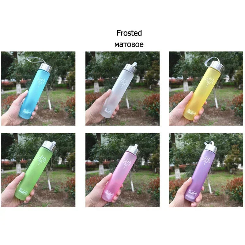 Water Bottle Drinkware Termos Frosted Stainless Steel Thermos Bottle Sport Drink Item lifestyle view