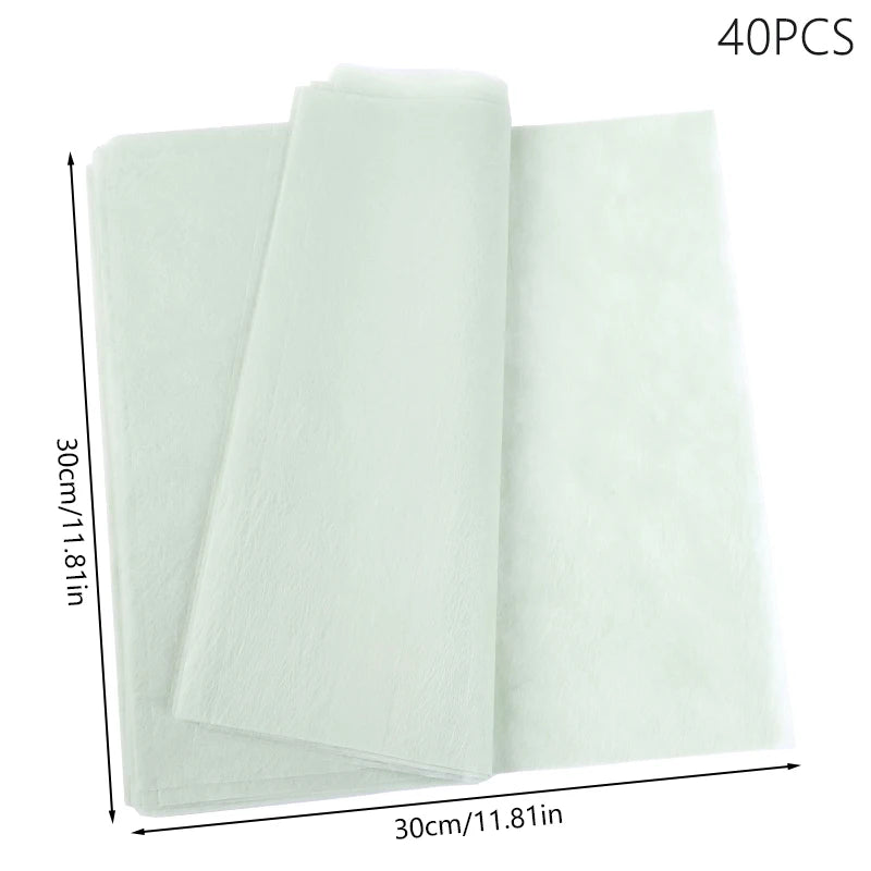 40Pcs 30*30CM Tissue Paper Flower Gift Wrapping Craft Paper Scrapbooking Paper Wedd additional angle