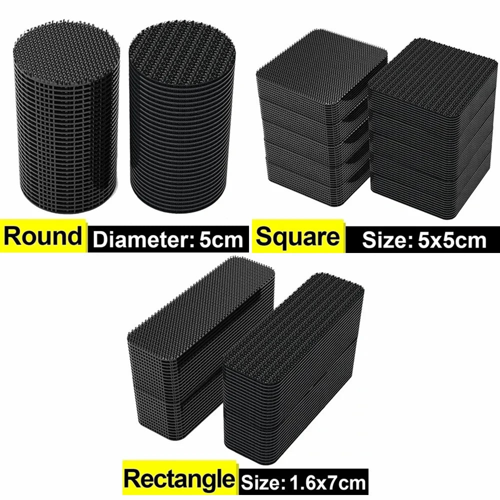 High Adhesive Car Carpet Fixed Patches Home Floor Foot Mats Anti Skid Grip Tapes