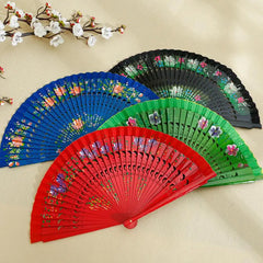 Folding Fan for Dancing and Decoration | Spanish Hand Crafted Wood Fan