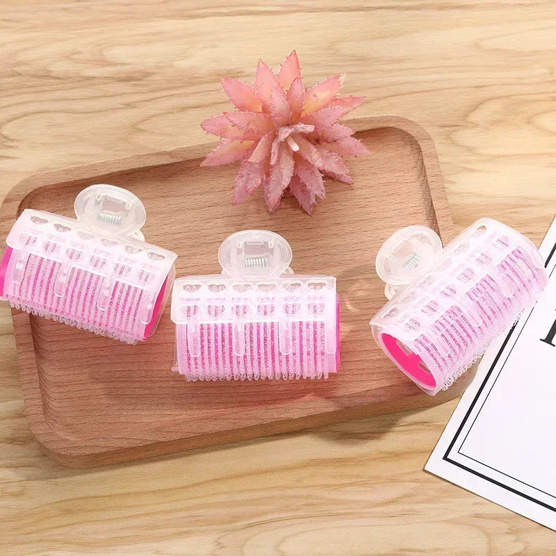 3pcs/pack Air Bangs Curling Roller Hair Rollers Bang Roll Curler Plastic Self-adhesiv alternate view