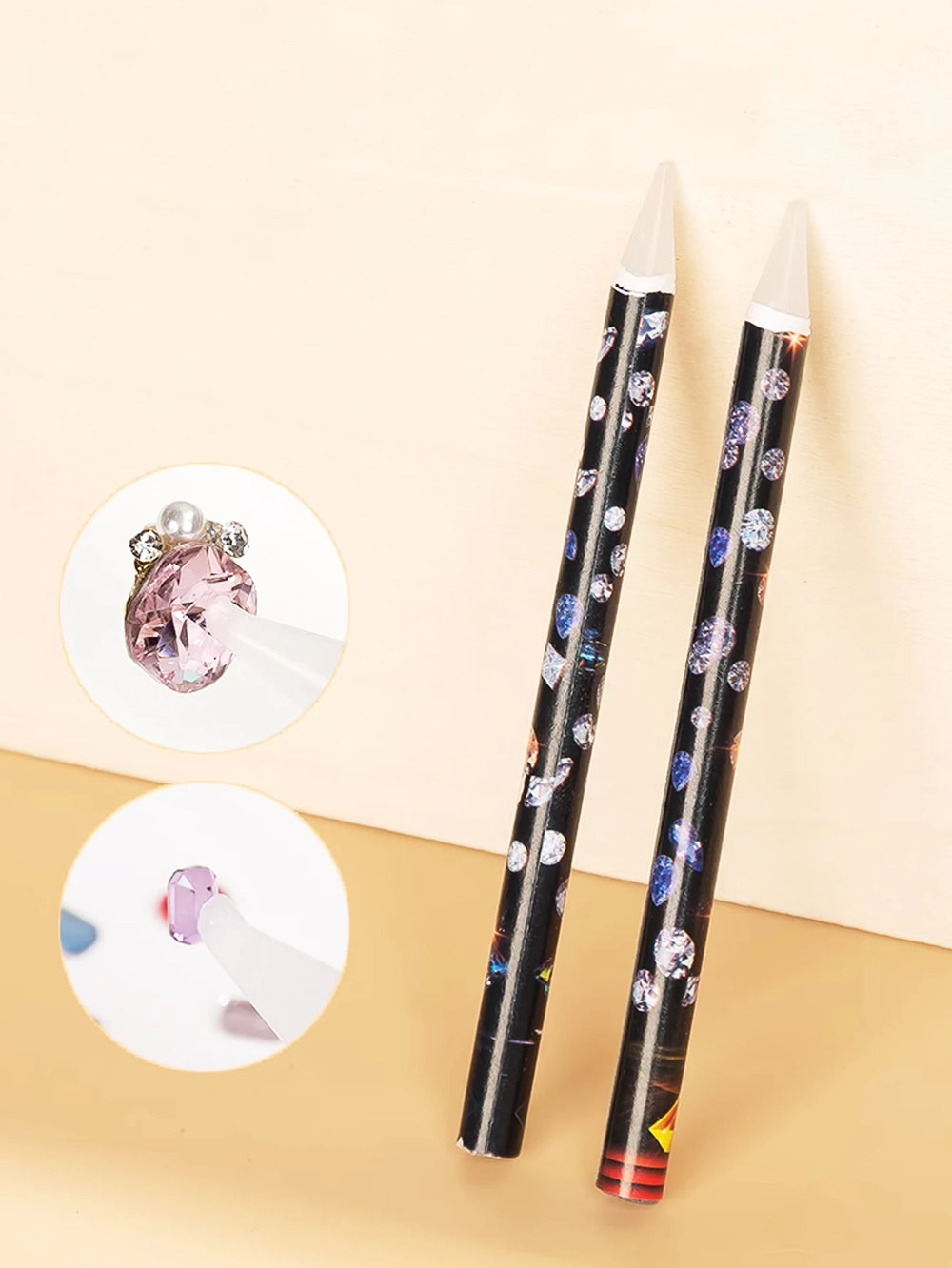 Nail Art Diamond Picking Crayon Small Diamond Jewelry Special Suction Setting Pen Wit alternate view