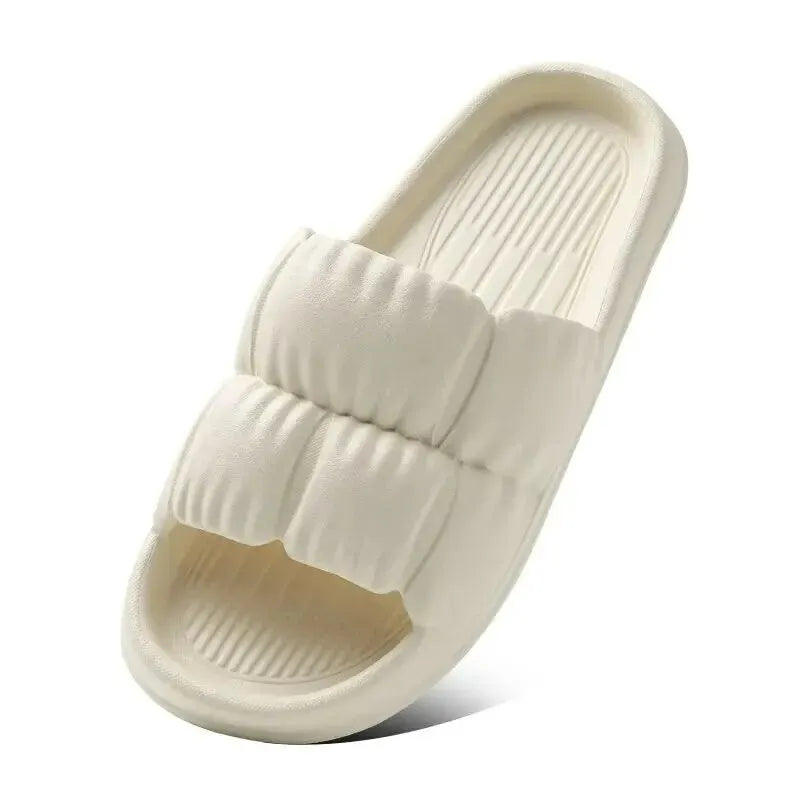 Women Soft Sole Cloud Slippers Thick Platform Indoor Outdoor Beach Sandals Summer EVA alternate view