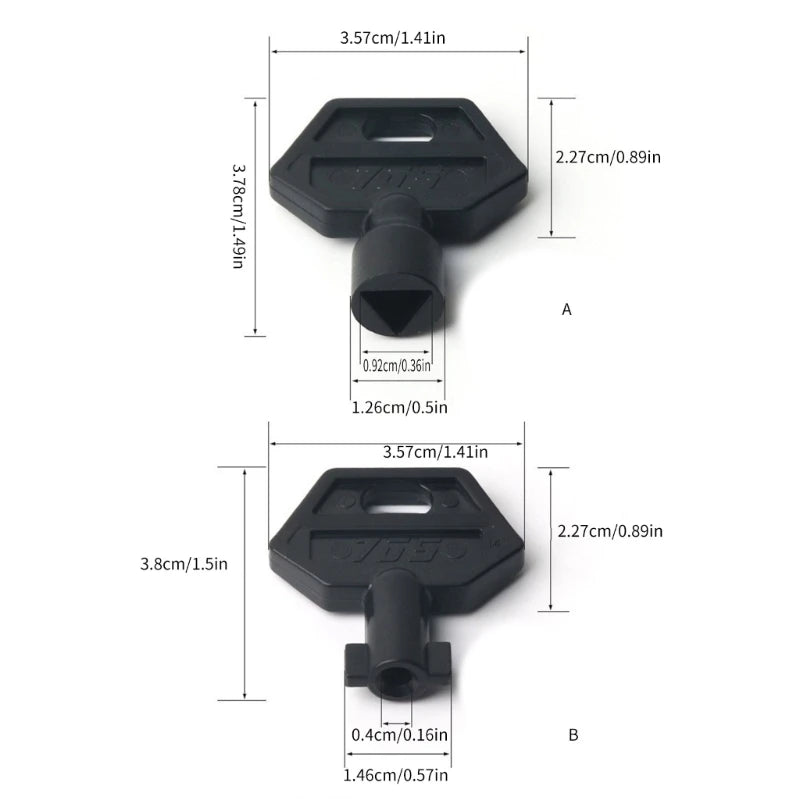 New Versatile Inner Wrench | Corrosion Resistant Handy Wrench Key for Automotive, F additional angle