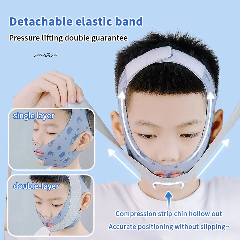 Anti Snoring Chin Strap | Mouth Breathing Corrector for Better Sleep alternate view