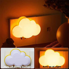 Cloud Night Light | Cute LED Plug-in Night Lamp for Kids and Adults alternate view