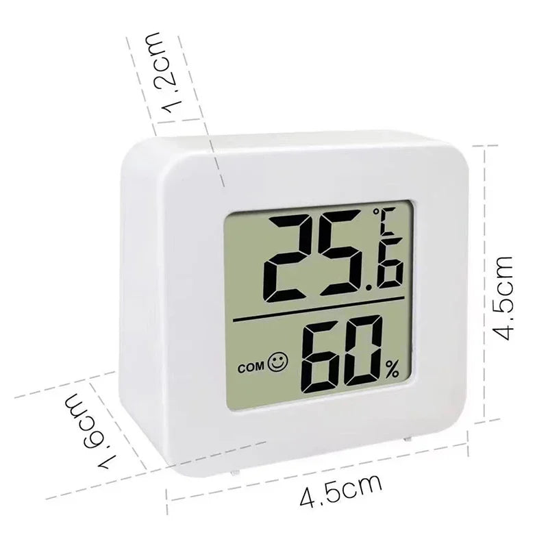 LCD Digital Thermometer Hygrometer | Indoor Temperature Humidity Monitor alternate view