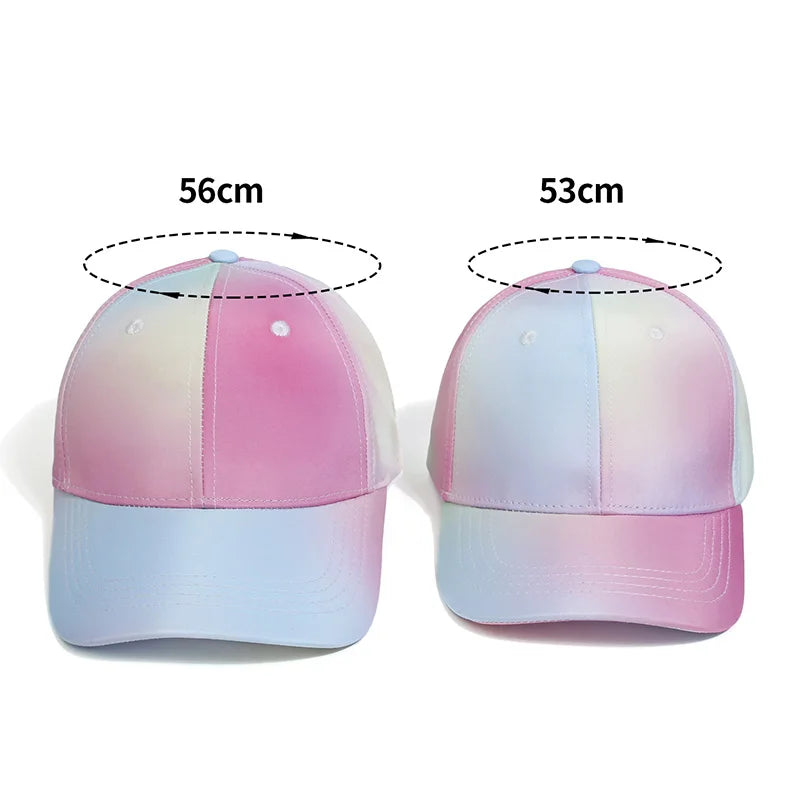 Mother Kids Baseball Caps for Girls Accessories Summer Child Girl Sun Hat Sports Trave close-up view