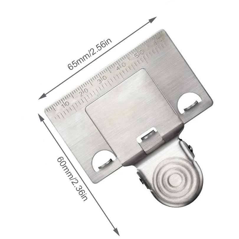 Tape Measure Clip | Precision Marking Tool for Accurate Measurements close-up view