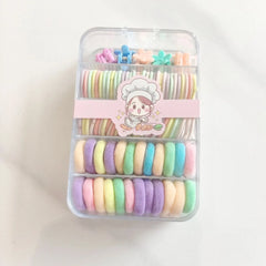 A large quantity of children's cute hair accessory set. Children's hair accessory combination set