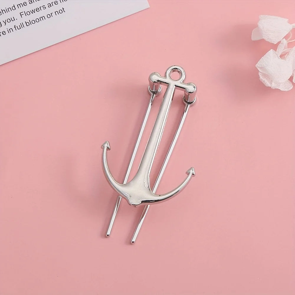 1 Piece Stylish Anchor Metal Bookmark - Durable Reader Page Holder, Perfect Gift or O alternate view