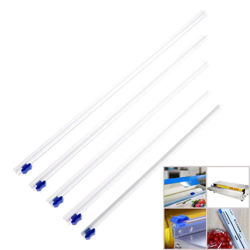 Plastic Wrap Dispensers And Foil Film Cutter Food Cling Film Cutter Stretch Wrap Dispenser With Cutt