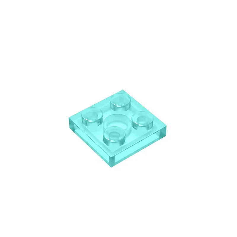 Gobricks Plate 2 x 2 Building Block | Compatible with Lego 3022 alternate view