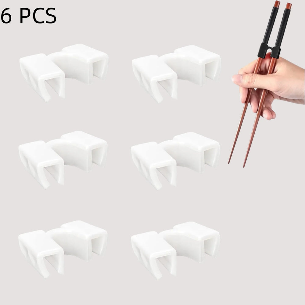 Reusable Training Chopsticks Helpers 6 PCS Adult Beginner Trainer alternate view