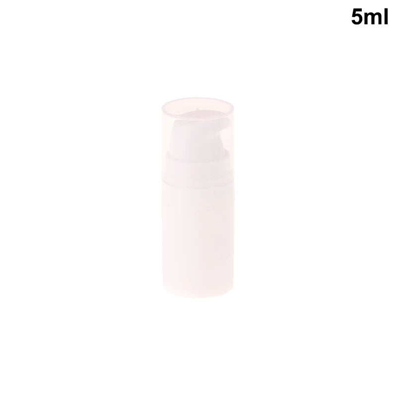 Refillable Lotion Bottles Airless Pump Vacuum Toiletries Container Empty Plastic Cosmeti detail view