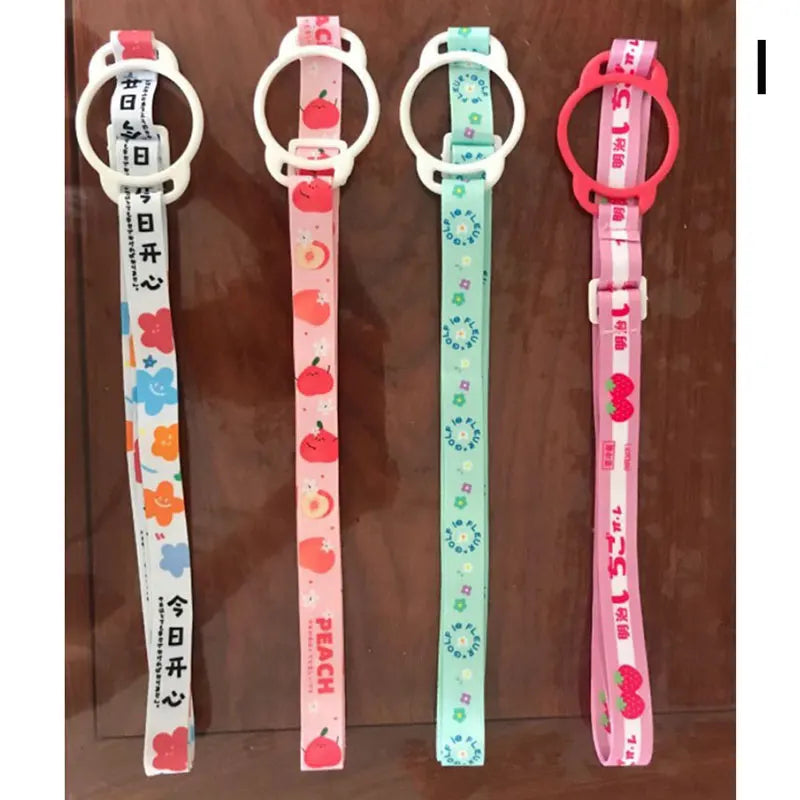 480ml Yogurt Plastic Water Bottle For Girls Children Tour Fruit Drinking Bottle Kawaii close-up view