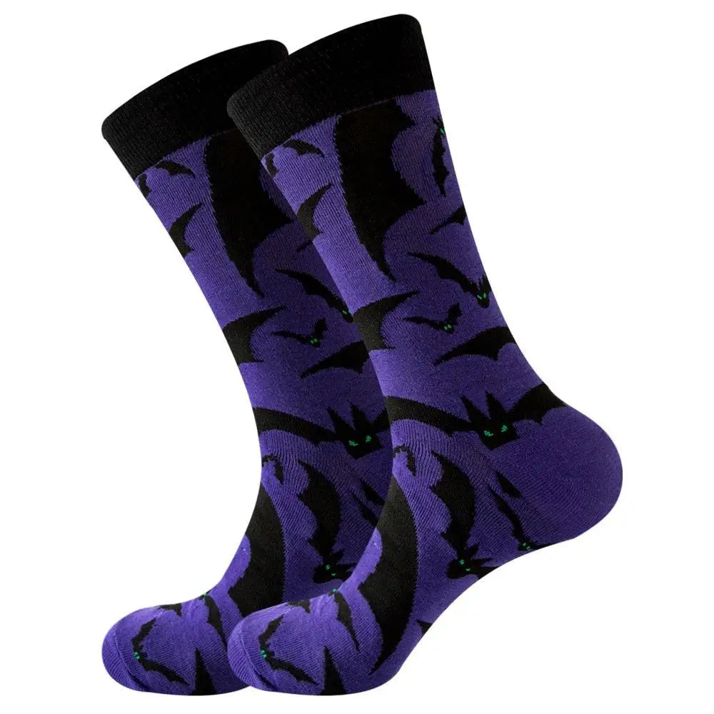 Sock Combed Cotton Funny Men's Big Size Crew Harajuku Hip Hop Thick Long Socks