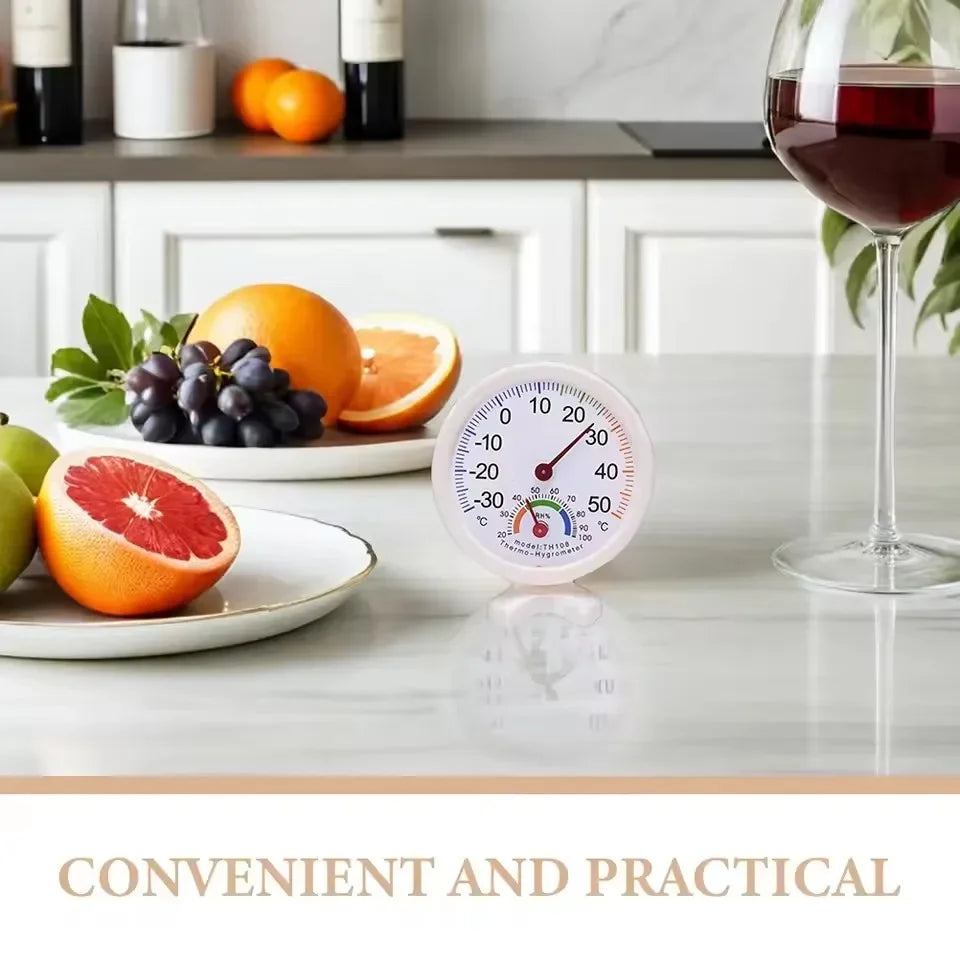 2 In1 Fridge Thermometer Hygrometer | Mini LCD Digital Temperature Humidity Meter alternate view