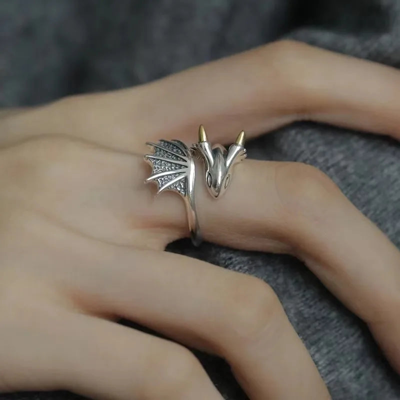 925er Sterling Silber Mattierter Geometrie-Ring | Texturierter breiter Bandring für Frauen
