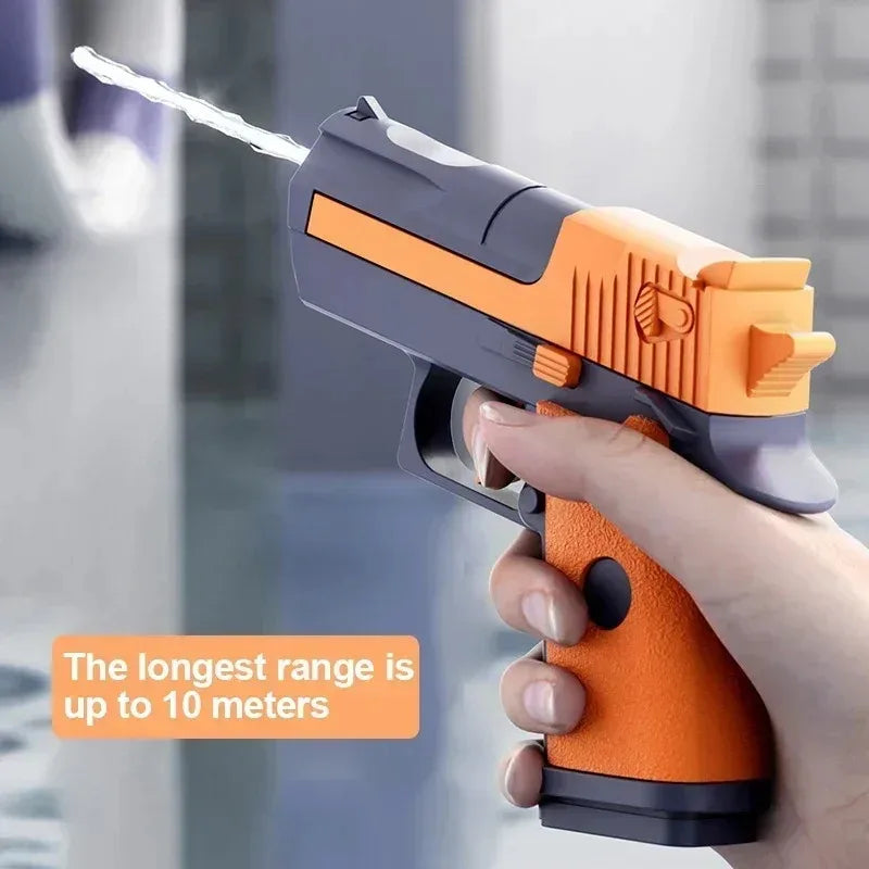 Mini Desert Eagle Water Gun | Continuous Firing Outdoor Water Pistol for Kids, Summer Be detail view