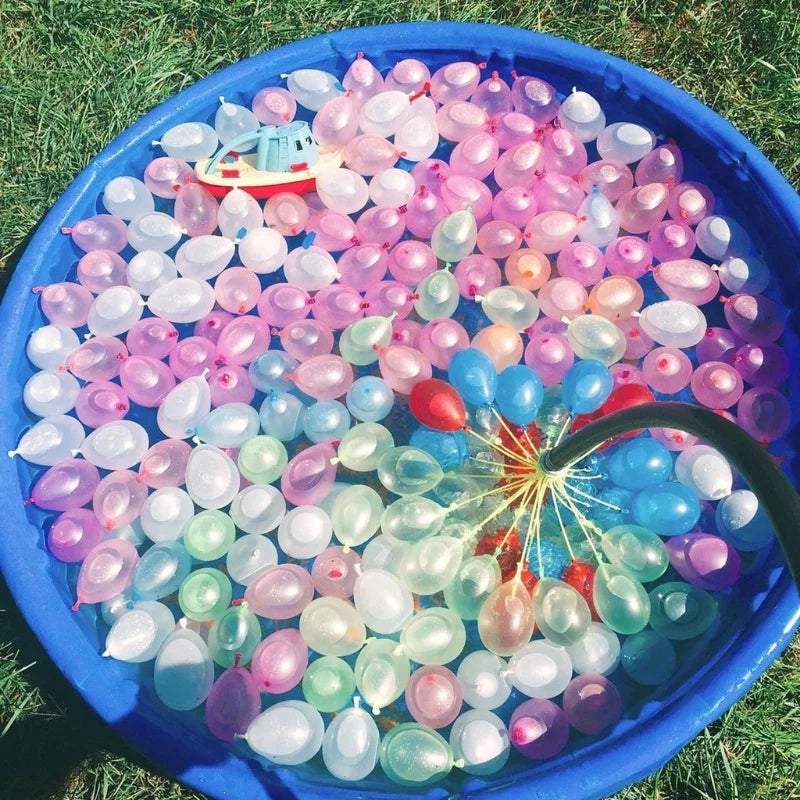 Automatic Fill Water Balloons 111Pcs | Rapid Self-Sealing Water Bombs for Outdoor Sum alternate view