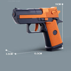 Mini Water Pistol | Mechanical Continuous Firing Water Gun for Summer Pool Play close-up view