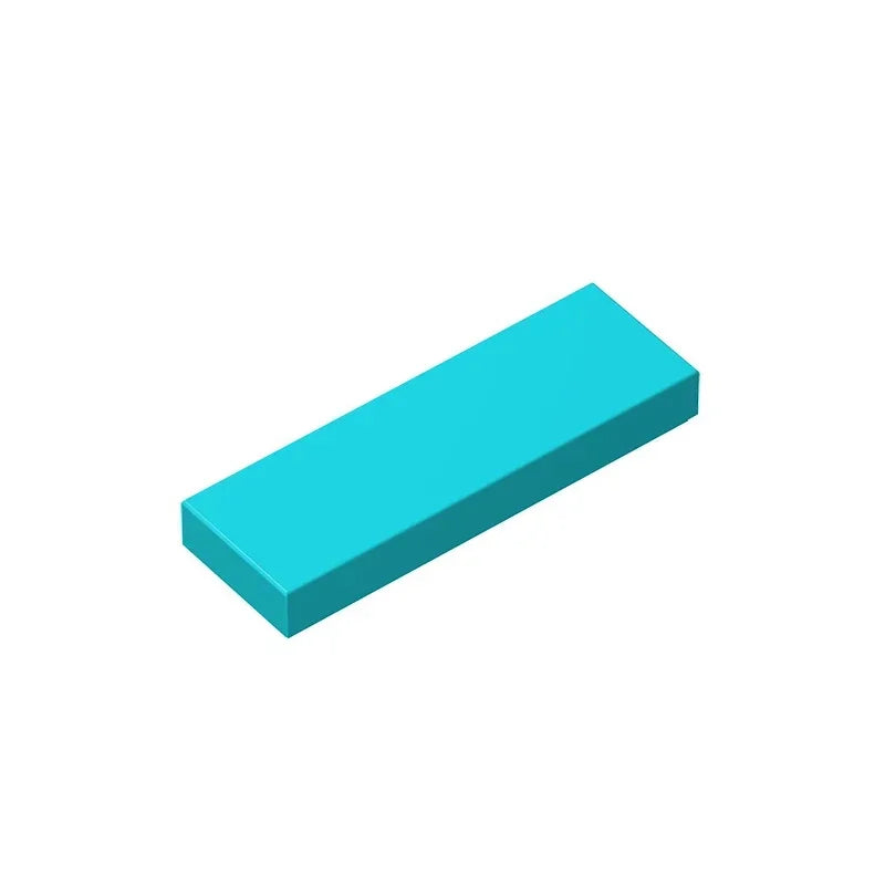 Gobricks GDS-562 Tile 1 x 3 Building Blocks | Compatible with Lego 63864 alternate view