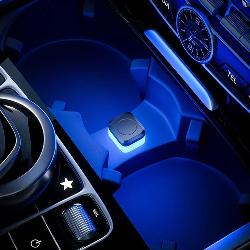 USB Car Ambient Atmosphere Light | Interior LED Lamp with 4 Colors alternate view