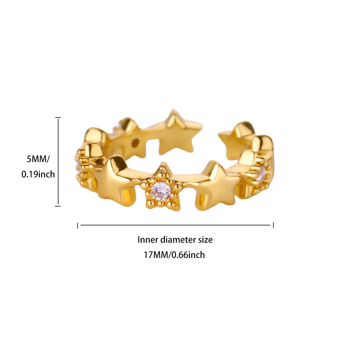 Stainless Steel Cross Flower Heart Ring 18K Gold-plated Anti Fading Rings Women Wedding Golden Jewelry Vacation Accessories Gift