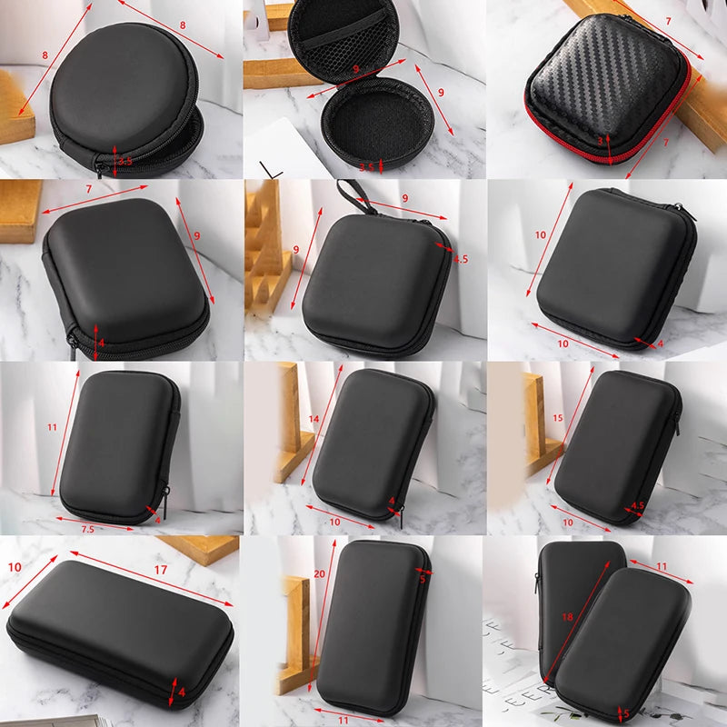 Portable Mini Hard Shell Digital Gadget Storage Bag | EVA Travel Organizer detail view