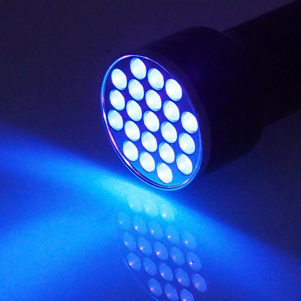 UV Flashlight 395nm | Black Light Detector for Pet Urine and Stains lifestyle view