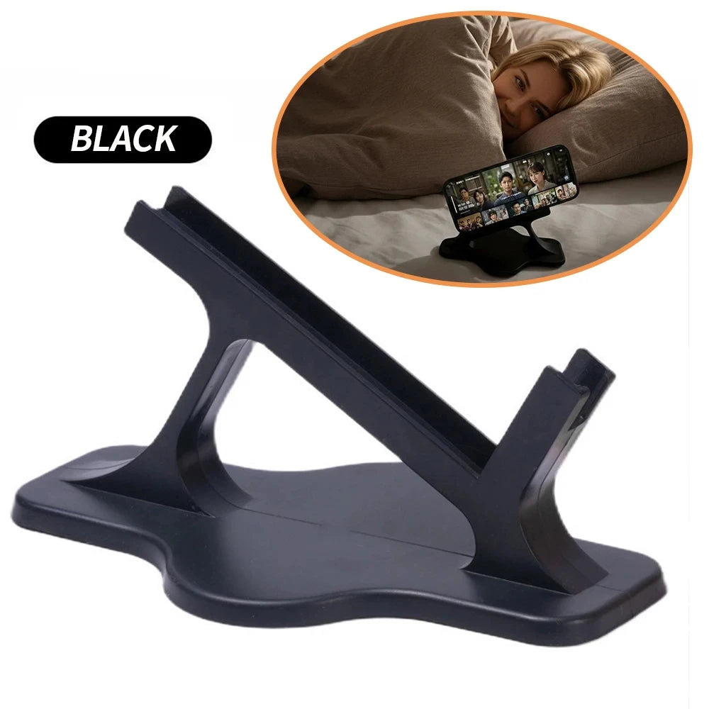 Ergonomic Bed Lazy Phone Stand for Side Lying - Stable Hands-Free Phone Holder Perf additional angle