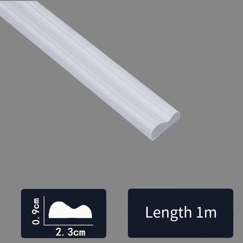 Self-Adhesive PVC Decorative Strip | Flexible Wall and Cabinet Trim alternate view