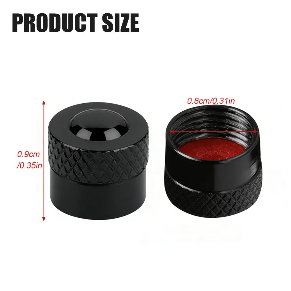 4PCS Tire Valve Stem Caps, Corrosion Resistant Universal Covers alternate view