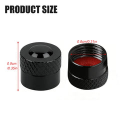 4PCS Tire Valve Stem Caps, Corrosion Resistant Universal Covers alternate view