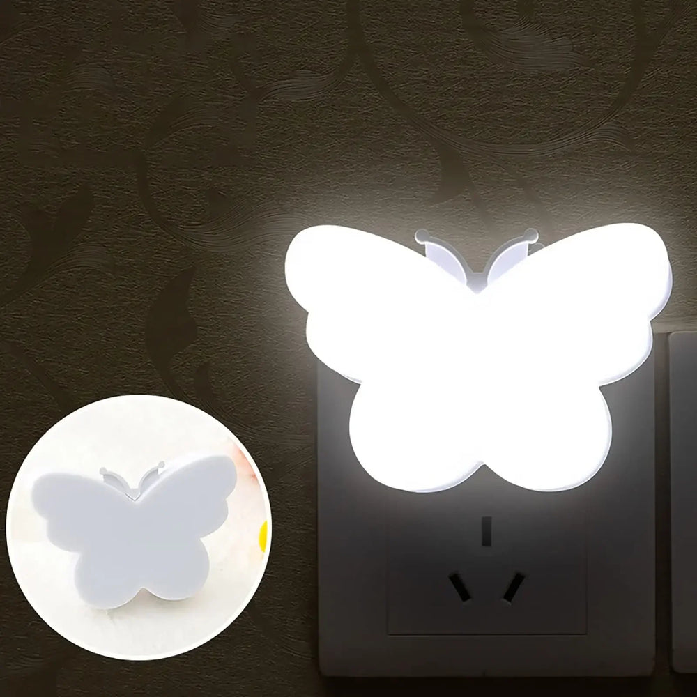 Butterfly LED Night Light | Smart Sensor Plug-in Room Decor additional angle