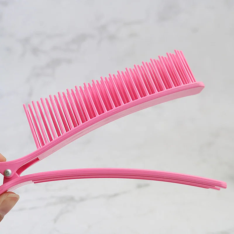 Plastic Salon Hair Clips for Sectioning, Coloring and Highlighting lifestyle view