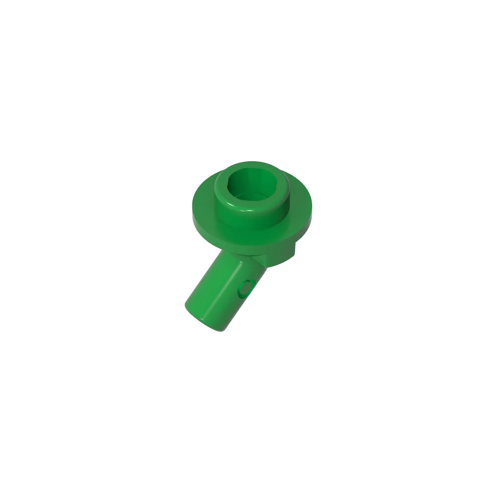 Gobricks GDS-2192 Bar, Angled with Stud on End | Compatible with Lego 65578 Technical alternate view