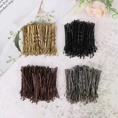 50pcs Women Gold Hair Clip Hairpin Hairstyle Styling Tool Hairgrip U Shape Barrette Hair Clips for Women Hair Accessories